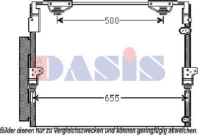 AKS Dasis 212070N - Condensatore, Climatizzatore autozon.pro