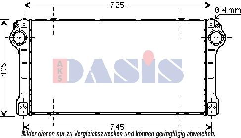 AKS Dasis 217007N - Intercooler autozon.pro