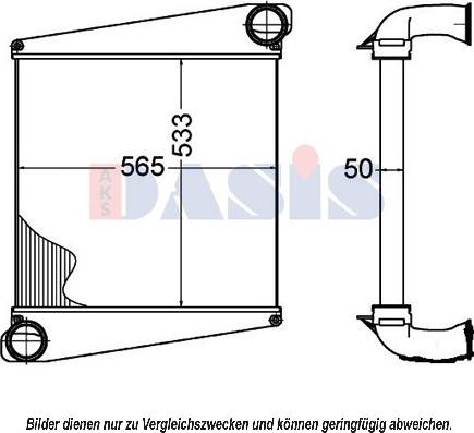 AKS Dasis 287009N - Intercooler autozon.pro