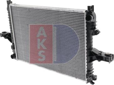 AKS Dasis 220025N - Radiatore, Raffreddamento motore autozon.pro