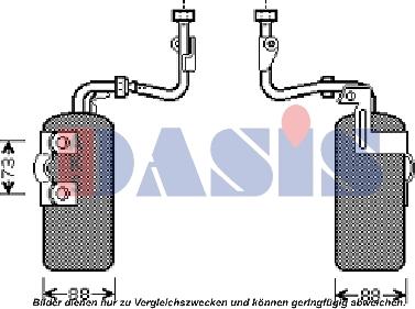 AKS Dasis 220021N - Essiccatore, Climatizzatore autozon.pro