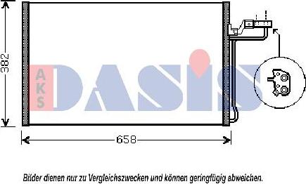 AKS Dasis 222006N - Condensatore, Climatizzatore autozon.pro