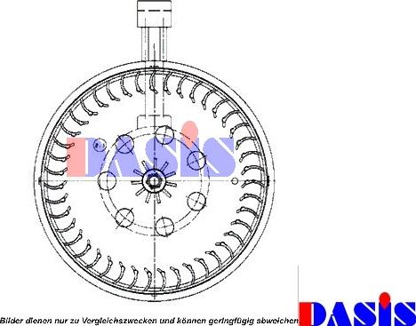 AKS Dasis 740457N - Ventilatore abitacolo autozon.pro