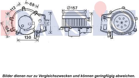 AKS Dasis 740462N - Ventilatore abitacolo autozon.pro