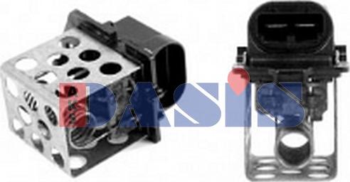 AKS Dasis 740253N - Resistore addizionale, Elettromotore-Ventola radiatore autozon.pro