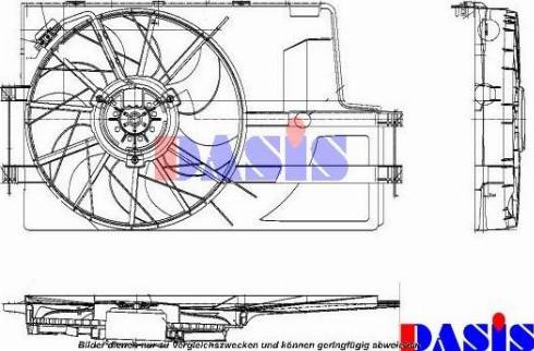 AKS Dasis 741460N - Ventola, Raffreddamento motore autozon.pro