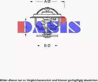 AKS Dasis 750983N - Termostato, Refrigerante autozon.pro