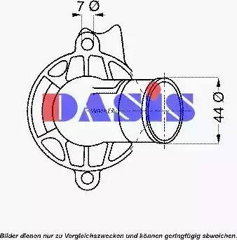 AKS Dasis 751952N - Termostato, Refrigerante autozon.pro