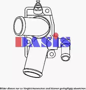 AKS Dasis 751911N - Termostato, Refrigerante autozon.pro