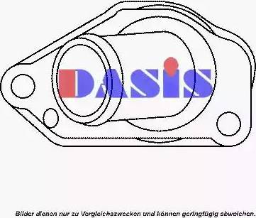 AKS Dasis 751912N - Termostato, Refrigerante autozon.pro