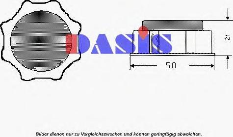 AKS Dasis 751662N - Tappo, radiatore autozon.pro