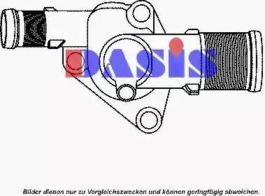 AKS Dasis 751824N - Termostato, Refrigerante autozon.pro