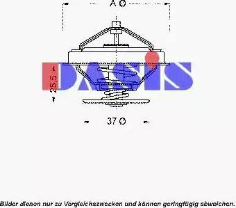 AKS Dasis 751875N - Termostato, Refrigerante autozon.pro