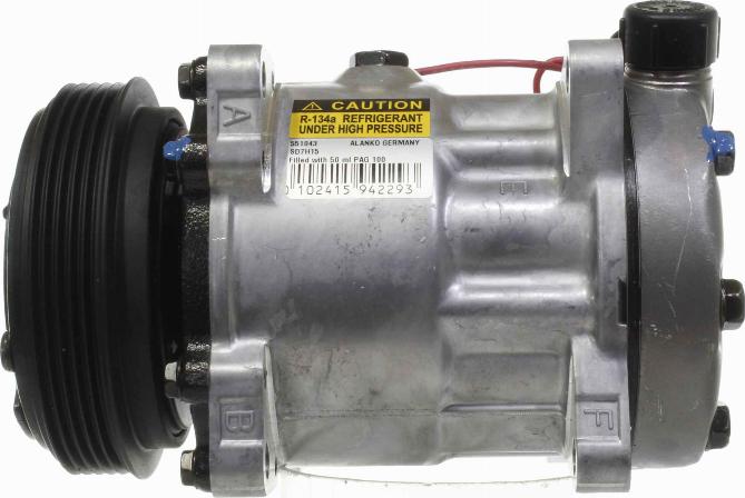 Alanko 10551043 - Compressore, Climatizzatore autozon.pro