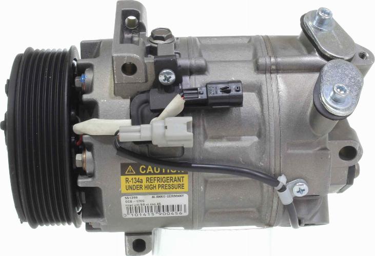 Alanko 10551399 - Compressore, Climatizzatore autozon.pro