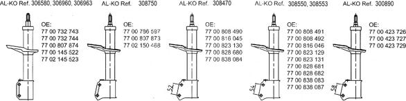 AL-KO 300890 - Ammortizzatore autozon.pro