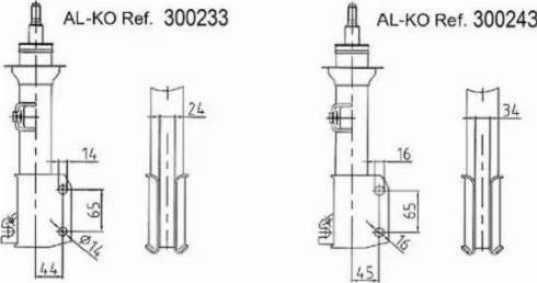 AL-KO 300230 - Ammortizzatore autozon.pro