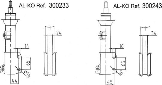 AL-KO 300243 - Ammortizzatore autozon.pro