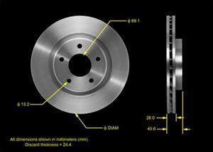 Allmakes 5105514B - Discofreno autozon.pro