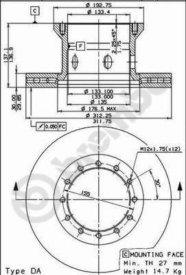 AP 44034 - Discofreno autozon.pro