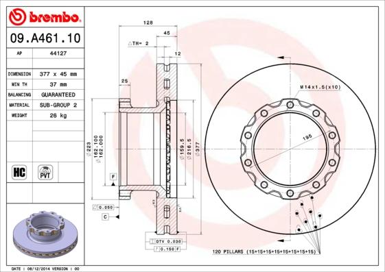 AP 44127 - Discofreno autozon.pro