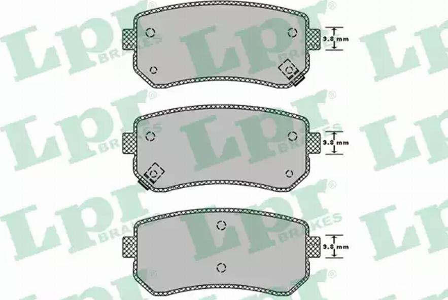 AP 05P1344 - Kit pastiglie freno, Freno a disco autozon.pro