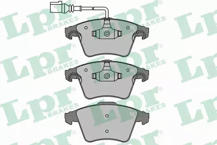 AP 05P1205 - Kit pastiglie freno, Freno a disco autozon.pro