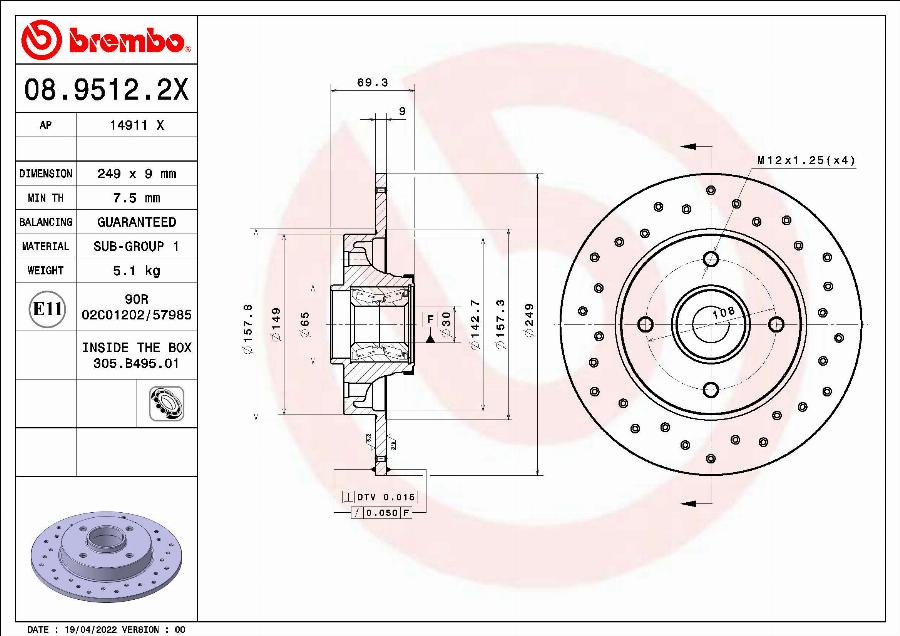 AP 14911 X - Discofreno autozon.pro