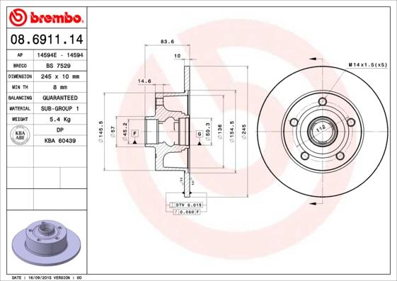 AP 14594 E - Discofreno autozon.pro