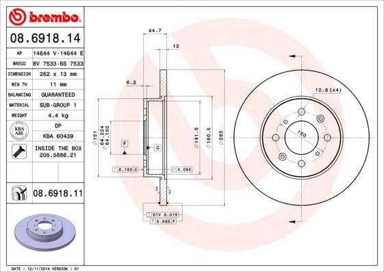 AP 14644 E - Discofreno autozon.pro