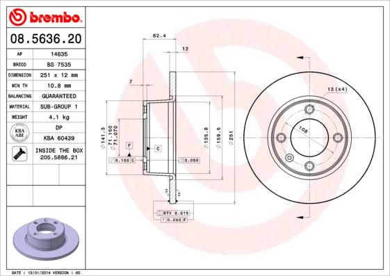 AP 14635 - Discofreno autozon.pro