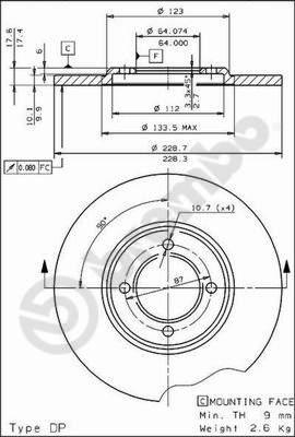 AP 14039 - Discofreno autozon.pro