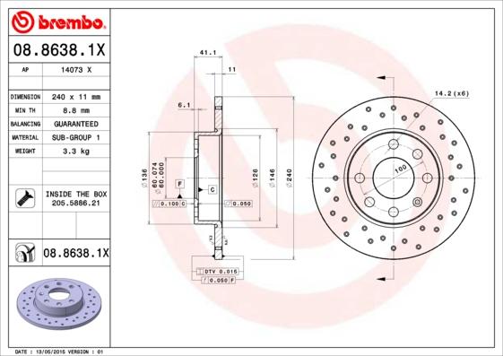 AP 14073 X - Discofreno autozon.pro