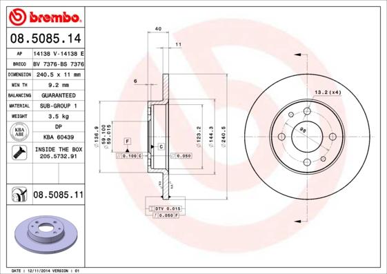 AP 14138 E - Discofreno autozon.pro