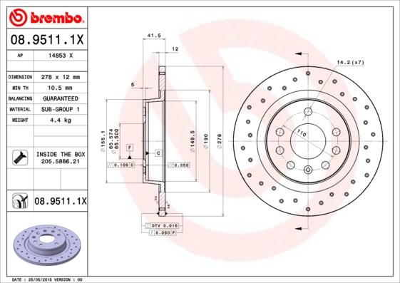 AP 14853 X - Discofreno autozon.pro