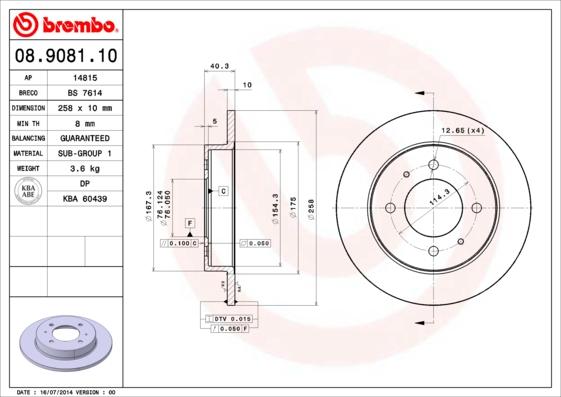 AP 14815 - Discofreno autozon.pro