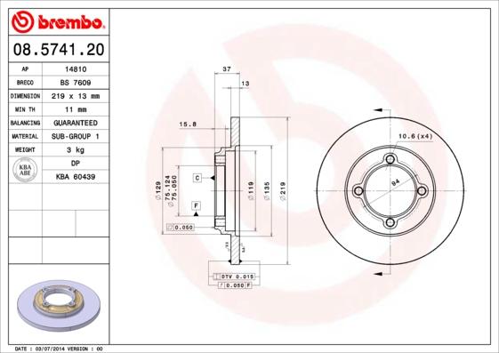 AP 14810 - Discofreno autozon.pro