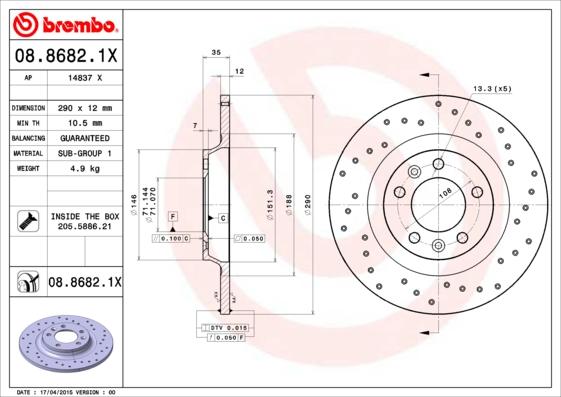 AP 14837 X - Discofreno autozon.pro