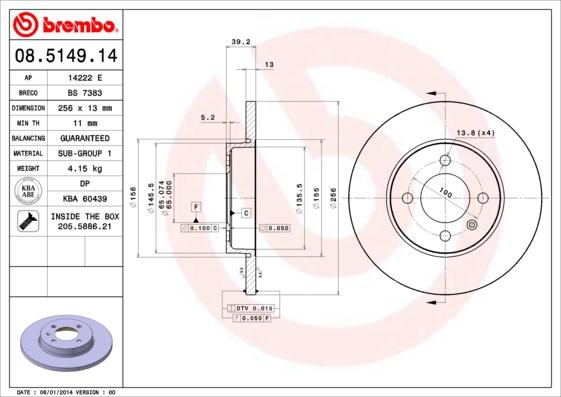 AP 14222 E - Discofreno autozon.pro