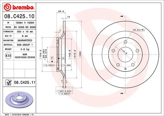 AP 15094 V - Discofreno autozon.pro