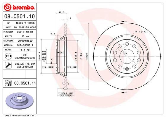 AP 15095 V - Discofreno autozon.pro