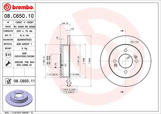 AP 15097 V - Discofreno autozon.pro