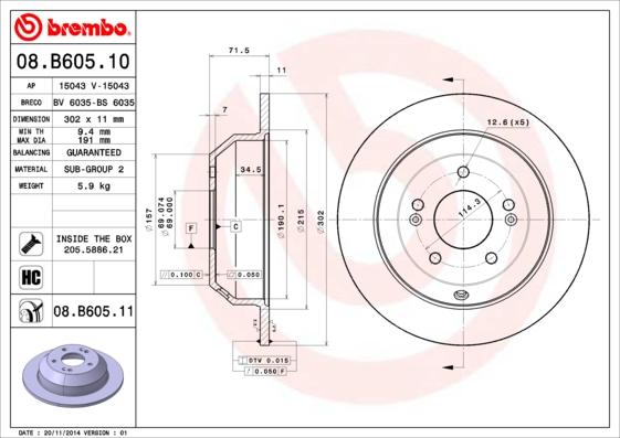 AP 15043 V - Discofreno autozon.pro