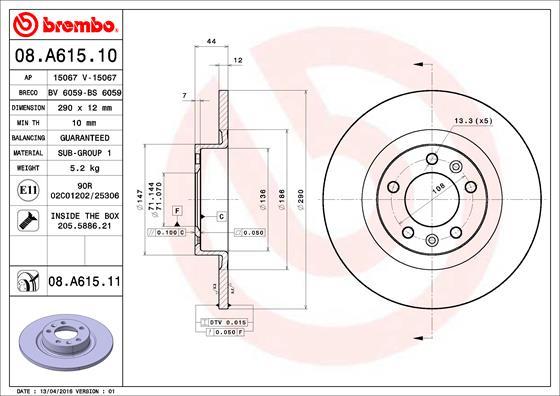 AP 15067 - Discofreno autozon.pro