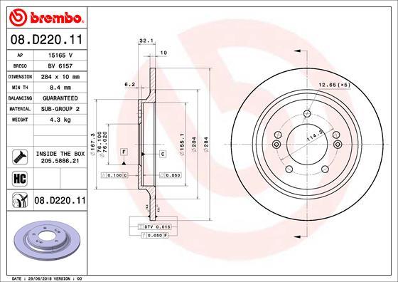 AP 15165 V - Discofreno autozon.pro