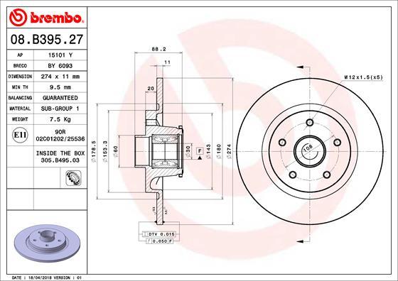 AP 15101 Y - Discofreno autozon.pro