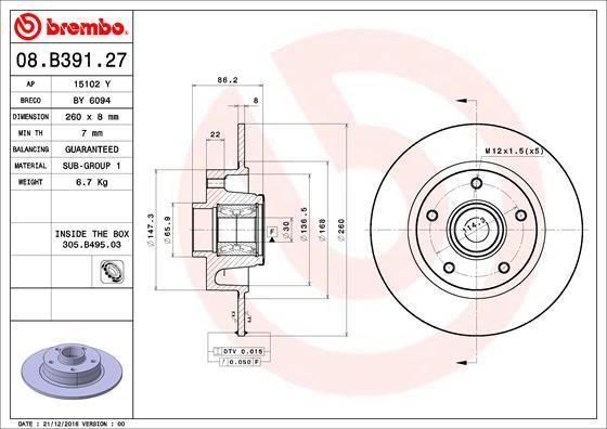 AP 15102 Y - Discofreno autozon.pro