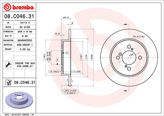 AP 15114 V - Discofreno autozon.pro