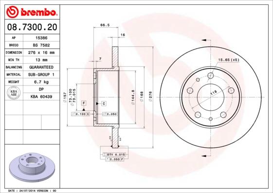 AP 15386 - Discofreno autozon.pro