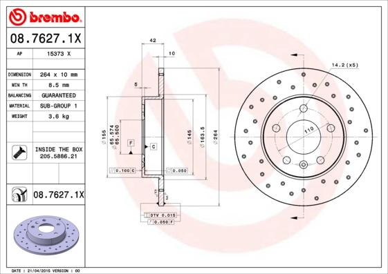 AP 15373 X - Discofreno autozon.pro